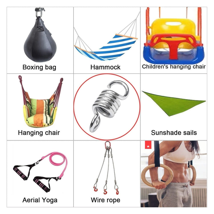 8mm Hammock Hanging Chair Extension Spring - Tents & Accessories by PMC TechLife | Online Shopping South Africa | PMC TechLife