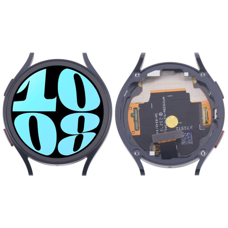 For Samsung Galaxy Watch6 44mm SM-R940/R945 Original LCD Screen Digitizer Full Assembly with Frame (Black) - free shipping - PMC TechLife - Order now!