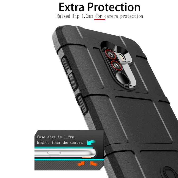 Full Coverage Shockproof TPU Case for Xiaomi Pocophone F1 (Black) - Xiaomi Cases by PMC TechLife | Online Shopping South Africa | PMC TechLife | Buy Now Pay Later Mobicred