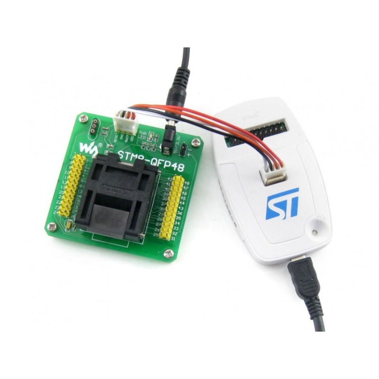 Waveshare STM8-QFP48, Programmer Adapter - free shipping - PMC TechLife - Order now!
