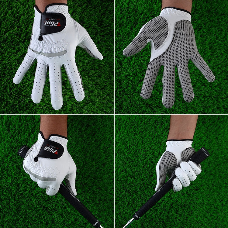 PGM Golf Sheepskin Anti-Slip Single Gloves for Men(Size: 23-Right Hand) - Safety Gloves by PGM | Online Shopping South Africa | PMC TechLife | Buy Now Pay Later Mobicred