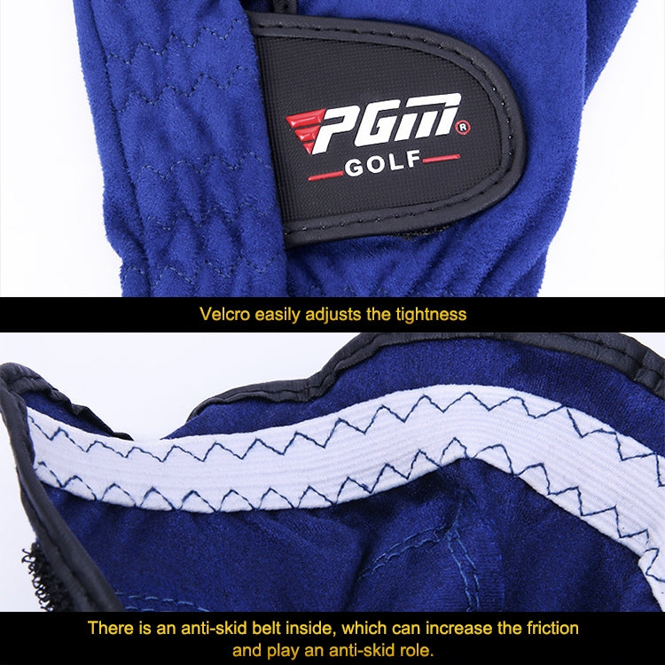 PGM Golf Microfiber Cloth Breathable Single Gloves for Men(Size: 26-Left Hand) - Safety Gloves by PGM | Online Shopping South Africa | PMC TechLife | Buy Now Pay Later Mobicred