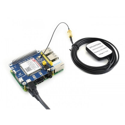 Waveshare 4G / 3G / GNSS HAT for Raspberry Pi, LTE CAT4, for North America - Modules Expansions Accessories by Waveshare | Online Shopping South Africa | PMC Jewellery | Buy Now Pay Later Mobicred