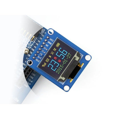 Waveshare 0.95 inch RGB OLED (B), SPI interface, Straight Vertical Pinheader - Modules Expansions Accessories by Waveshare | Online Shopping South Africa | PMC Jewellery | Buy Now Pay Later Mobicred