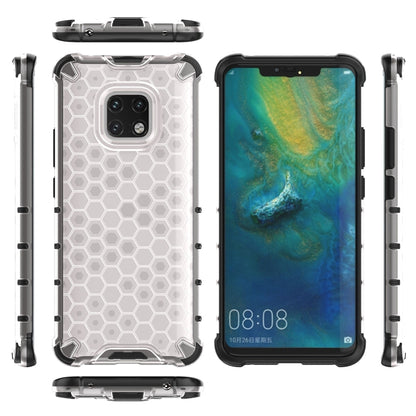 Shockproof Honeycomb PC + TPU Case for Huawei Mate 20 Pro (Transparent) - Huawei Cases by PMC Jewellery | Online Shopping South Africa | PMC Jewellery