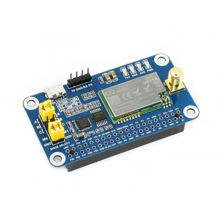 Waveshare SX1268 LoRa HAT 470MHz Frequency Band for Raspberry Pi, Applicable for China - Mini PC Accessories by Waveshare | Online Shopping South Africa | PMC Jewellery