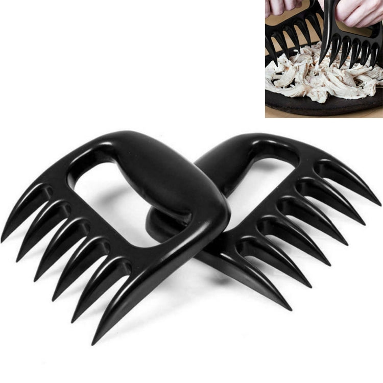 2 PCS Bear Claw Shaped Barbecue Fork Chicken Shredded Hand Anti-skid Creative Kitchen Fork Claw Meat Claw Splitter - Gadgets by PMC Jewellery | Online Shopping South Africa | PMC Jewellery