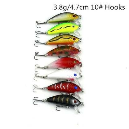 HENGJIA Set002 43 PCS Sequin Set Metal Sequins False Bait Fresh Sea Bass Fishing Bait Set, Length: 5 to 10.5cm, Bagged - Fishing Lures by HENGJIA | Online Shopping South Africa | PMC Jewellery | Buy Now Pay Later Mobicred