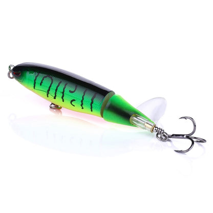 HENGJIA PE018 10cm/13g Propeller Tractor Shaped Hard Baits Fishing Lures Tackle Baits Fit Saltwater and Freshwater (4#) - Fishing Lures by HENGJIA | Online Shopping South Africa | PMC Jewellery