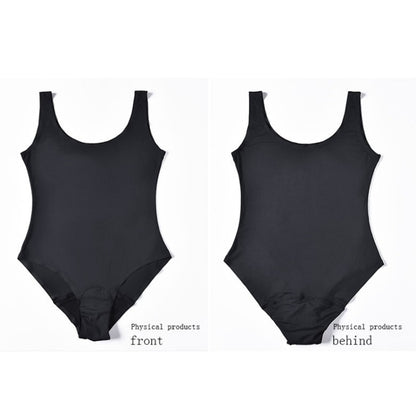 Four-layer Leak-proof And Water-absorbent Physiological Underwear One-piece Swimsuit For Women (Color:Black Size:XS) - Swimwear by PMC Jewellery | Online Shopping South Africa | PMC Jewellery