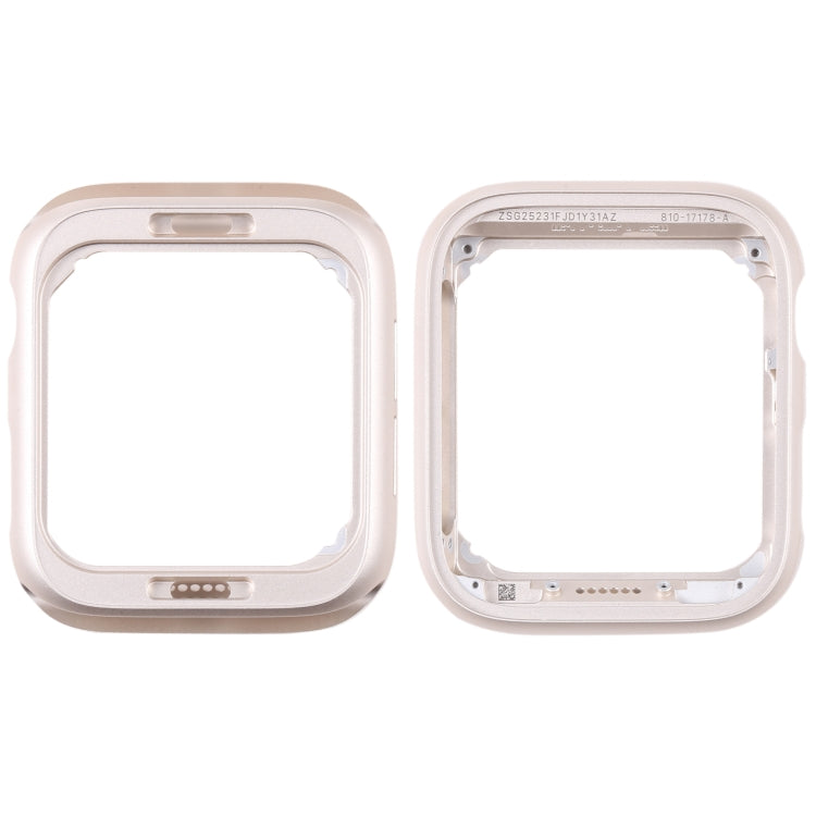 For Apple Watch Series SE 2022 40mm Stainless Steel Middle Frame Bezel Plate (Gold) - LCD Related Parts by PMC Jewellery | Online Shopping South Africa | PMC Jewellery