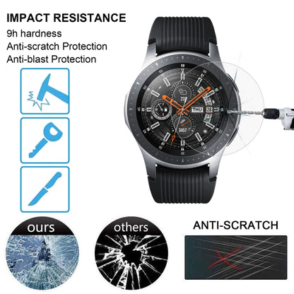 ENKAY Hat-Prince 0.2mm 9H 2.15D Curved Edge Tempered Glass Film for Galaxy Watch 46mm - Screen Protector by ENKAY | Online Shopping South Africa | PMC Jewellery | Buy Now Pay Later Mobicred