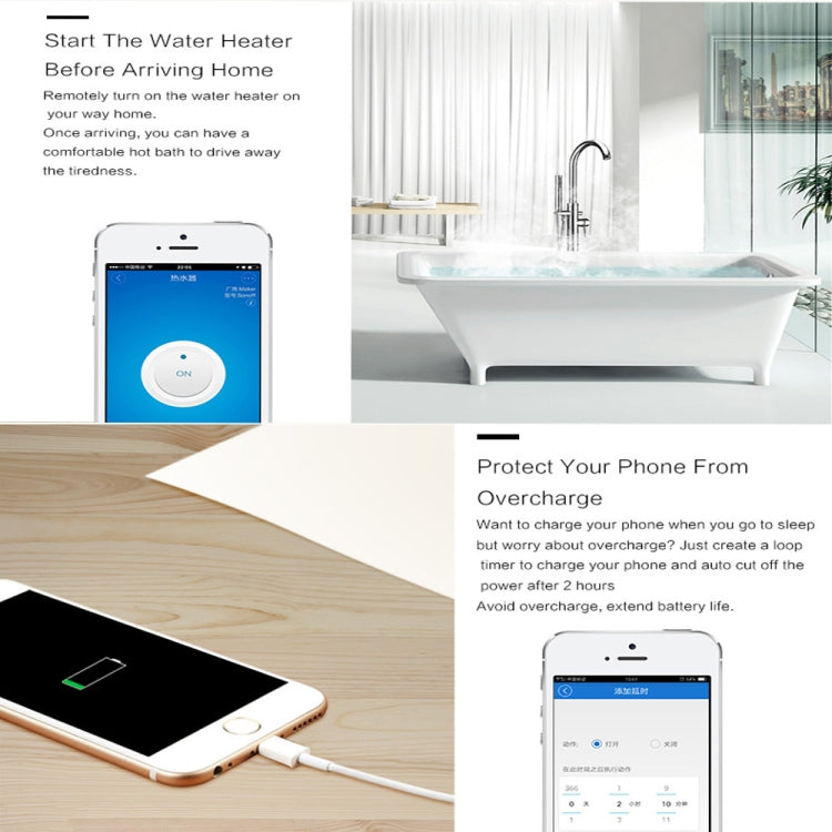 Sonoff S26 WiFi Smart Power Plug Socket Wireless Remote Control Timer Power Switch, Compatible with Alexa and Google Home, Support iOS and Android, EU Plug - Smart Socket by Sonoff | Online Shopping South Africa | PMC Jewellery