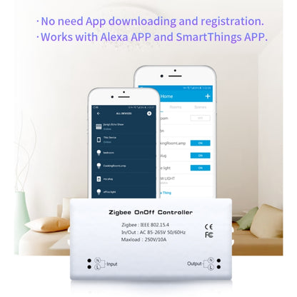 85-265V 50-60Hz IEEE 802.15.4 Zigbee Smart Wireless Switch Controller - Home Automation Modules by PMC Jewellery | Online Shopping South Africa | PMC Jewellery