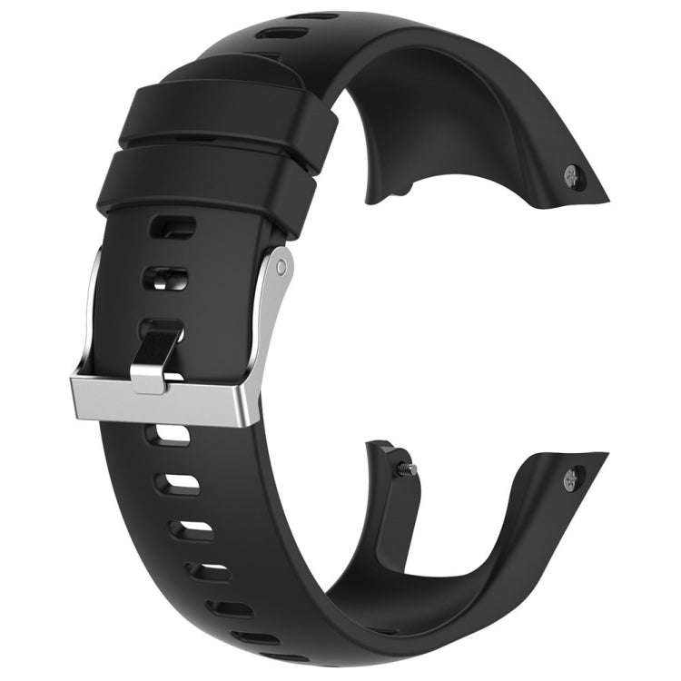 Silicone  Watch Band for SUUNTO Trainer Wrist HR(Black) -  by PMC TechLife | Online Shopping South Africa | PMC TechLife | Buy Now Pay Later Mobicred