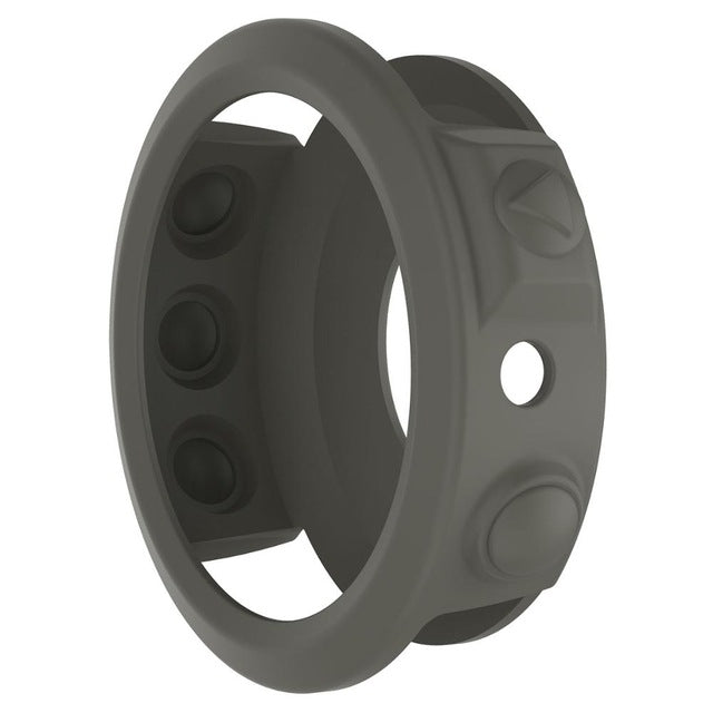 Solid Color Silicone Watch Protective Case for Garmin Fenix 5(Grey) - Screen Protector by ENKAY | Online Shopping South Africa | PMC TechLife | Buy Now Pay Later Mobicred