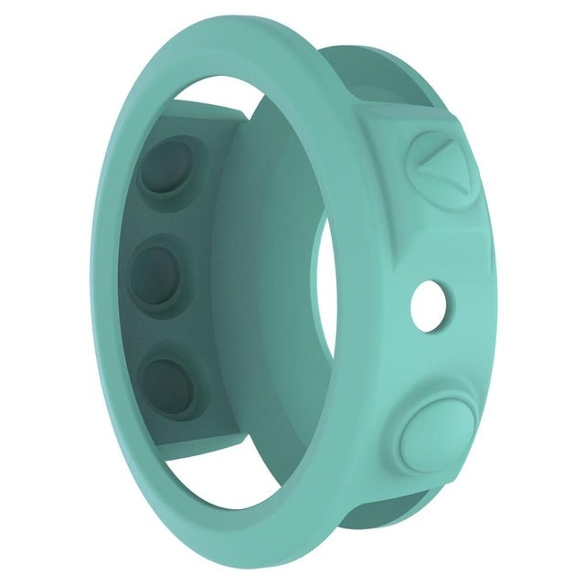 Solid Color Silicone Watch Protective Case for Garmin Fenix 5(Mint Green) - Screen Protector by ENKAY | Online Shopping South Africa | PMC TechLife | Buy Now Pay Later Mobicred