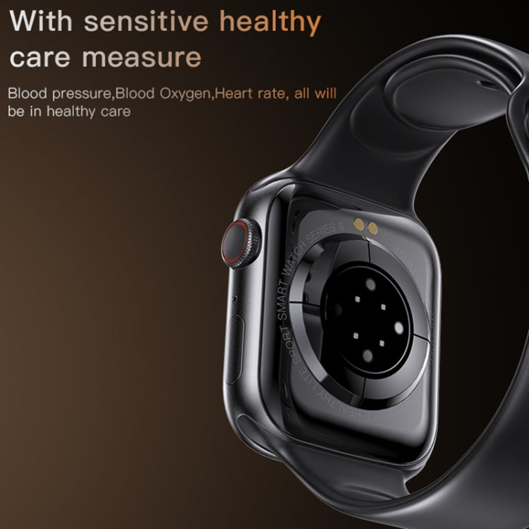 Yesido IO17 1.89 inch IPS Screen IP67 Waterproof Smart Watch, Support Blood Pressure Monitoring / ECG (Black) - Smart Watches by Yesido | Online Shopping South Africa | PMC Jewellery