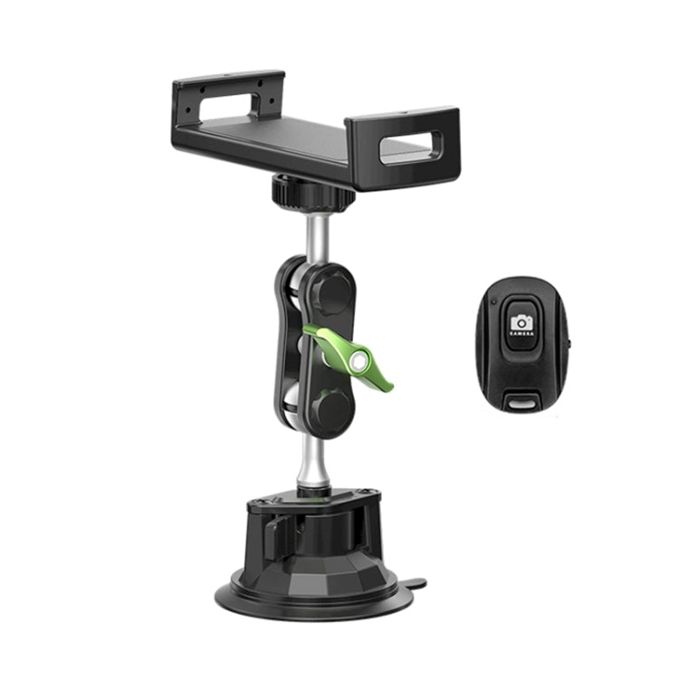 UBA-P1B Car Flexible Tablet Suction Cup Clamp Holder with Remote Control - Car Holders by PMC Jewellery | Online Shopping South Africa | PMC Jewellery