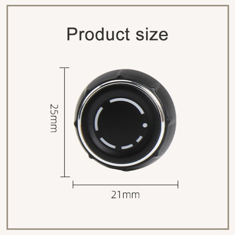 For Porsche Cayenne Left Driving Car Right CD Player Volume Adjustment Knob Cover 97064292901 - Car Switches by PMC Jewellery | Online Shopping South Africa | PMC Jewellery | Buy Now Pay Later Mobicred