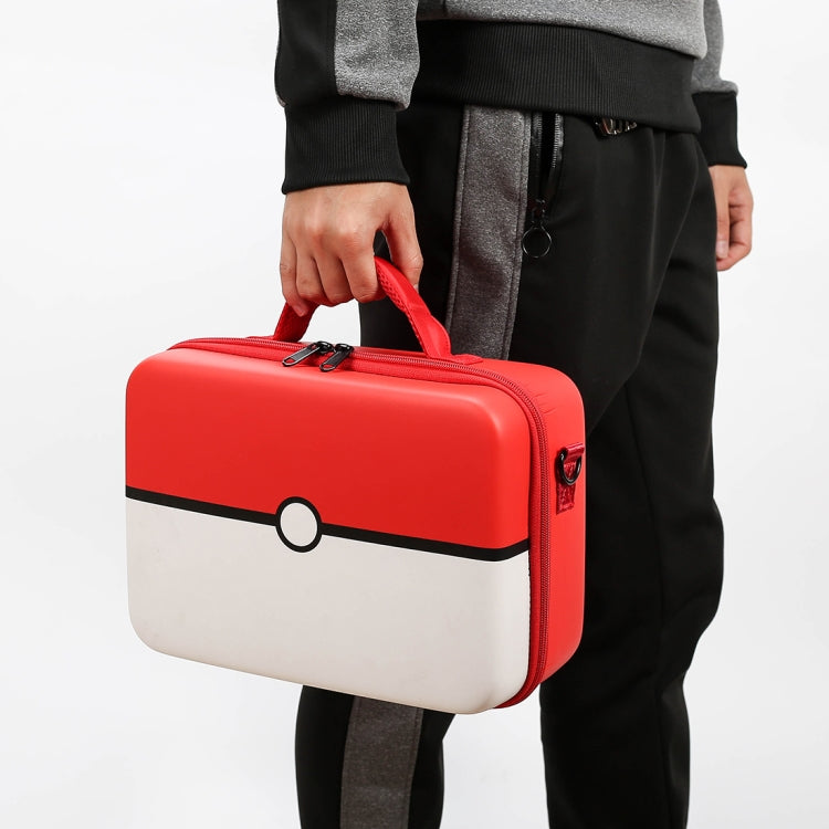 Multi-function Portable Slant Single Shoulder Storage Bag Suitcase Protective Box for Nintendo Switch(Red) - Bags by PMC Jewellery | Online Shopping South Africa | PMC Jewellery