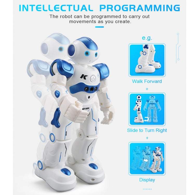 JJR/C R2 CADY WIDA RC Robot Gesture Sensor Dancing Intelligent Program Toy Gift for Children Kids Entertainment with Remote Control(Blue) - RC Robots by JJR/C | Online Shopping South Africa | PMC Jewellery | Buy Now Pay Later Mobicred