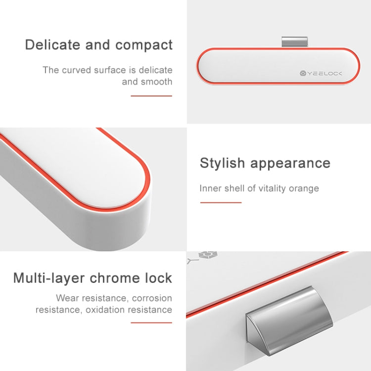 Original Xiaomi Youpin YEELOCK Smart Drawer Cabinet Lock Switch, US Plug(White) - Door Locks & Cabinet Locks by Xiaomi | Online Shopping South Africa | PMC TechLife | Buy Now Pay Later Mobicred