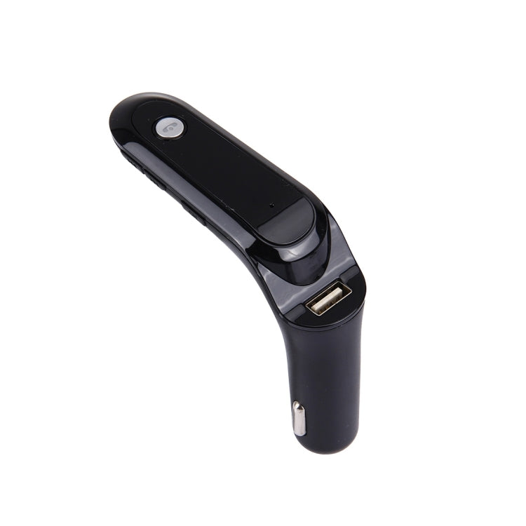 CARS7 Bluetooth Car Charger with Digital Display for Mobile Phone(Black) - Car Charger by PMC TechLife | Online Shopping South Africa | PMC TechLife