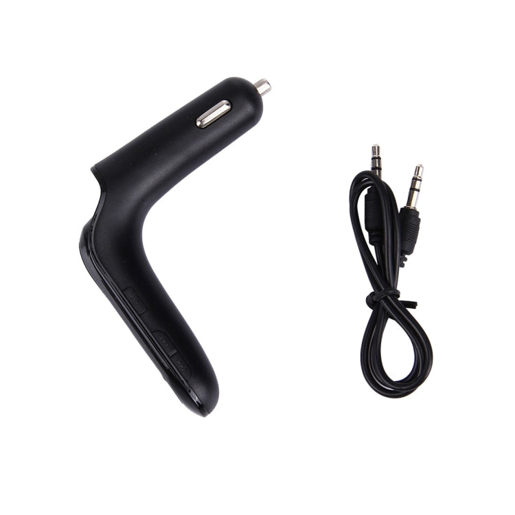 CARS7 Bluetooth Car Charger with Digital Display for Mobile Phone(Black) - Car Charger by PMC TechLife | Online Shopping South Africa | PMC TechLife