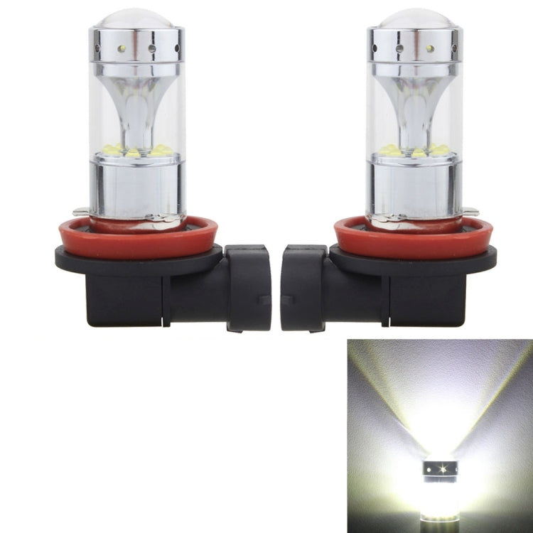 2 PCS H8/H11 60W 1200 LM 6000K Car Fog Lights with 12 XB-D LED Lamps, DC 12V (White Light) - Fog / Driving Lights by PMC Jewellery | Online Shopping South Africa | PMC Jewellery | Buy Now Pay Later Mobicred