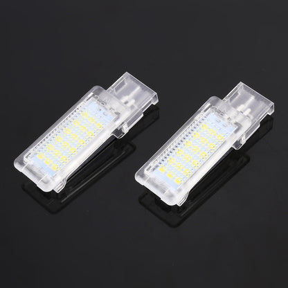 2 PCS DC12V / 1.5W / 6000K / 100LM Car Foot Nest Lights Footwell Lamp Seat Lamp 18LEDs SMD-3528 Lamps for Volkswagen(White Light) - Atmosphere lights by PMC Jewellery | Online Shopping South Africa | PMC Jewellery