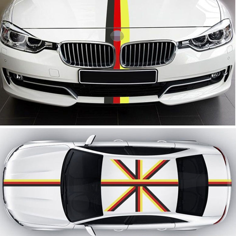 2m German Flag Car Plastic Wrap Sticker Decal Film - Decorative Sticker by PMC Jewellery | Online Shopping South Africa | PMC Jewellery