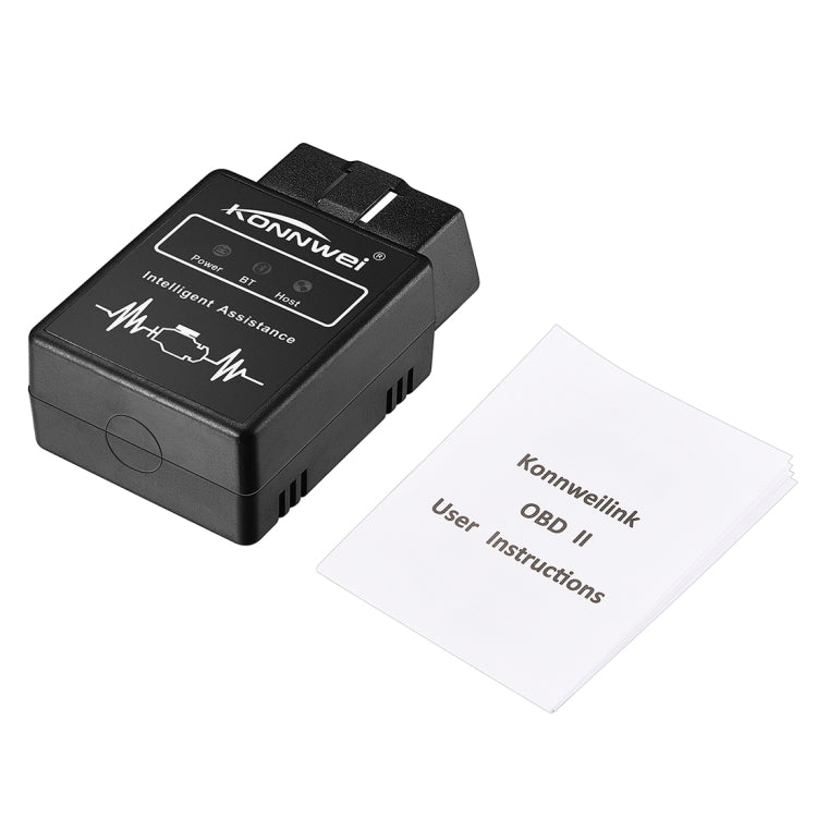 KONNWEI KW912 Android Phone Dedicated OBDII Car Auto Diagnostic Scan Tools  Auto Scan Adapter Scan Tool Support 6 Protocols (Can Only Detect 12V Gasoline Car) - Code Readers & Scan Tools by KONNWEI | Online Shopping South Africa | PMC Jewellery | Buy Now Pay Later Mobicred