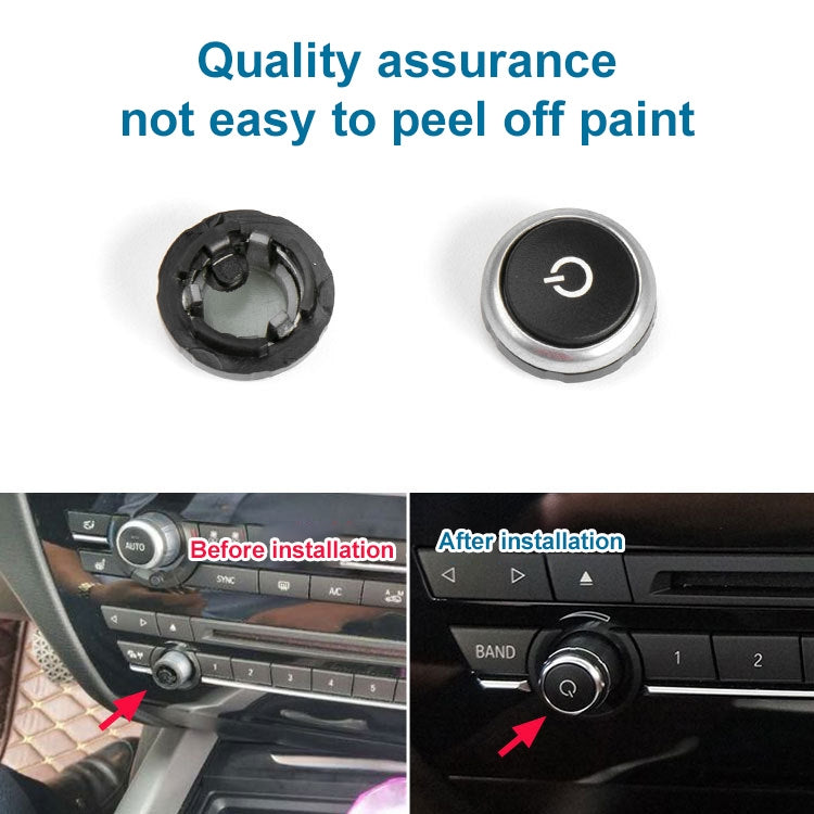 Car Radio Switch Button CD Player Volume Knob 64119350272 for BMW F15 - Car Switches by PMC Jewellery | Online Shopping South Africa | PMC Jewellery