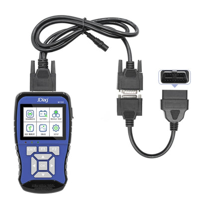 JDiag M100 Motorcycles 2 in1 OBD Scanner Battery Tester, Simplified Version - Code Readers & Scan Tools by PMC Jewellery | Online Shopping South Africa | PMC Jewellery