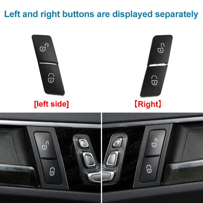 Car Right Side Door Lock Switch Buttons 2049058402 for Mercedes-Benz W204, Left Driving (Red) - Car Switches by PMC Jewellery | Online Shopping South Africa | PMC Jewellery