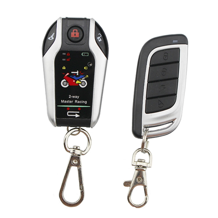 Universal Motorcycle Alarm Bidirectional Anti-theft Device with Induction Remote Control - Theft Protection by PMC TechLife | Online Shopping South Africa | PMC TechLife