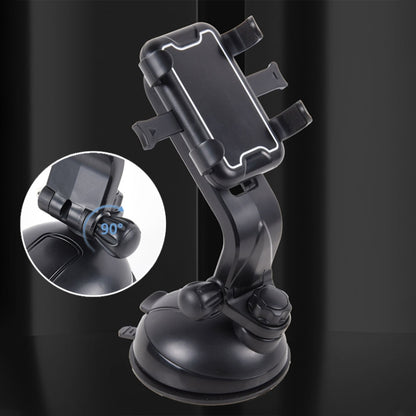 Universal Car Sucker Mobile Phone Holder (Black) - Car Holders by PMC Jewellery | Online Shopping South Africa | PMC Jewellery
