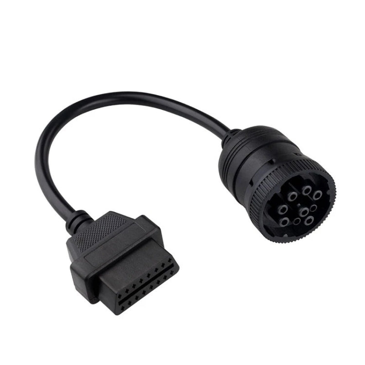 Female 16Pin to J1939 9Pin Truck cable - Code Readers & Scan Tools by PMC TechLife | Online Shopping South Africa | PMC TechLife