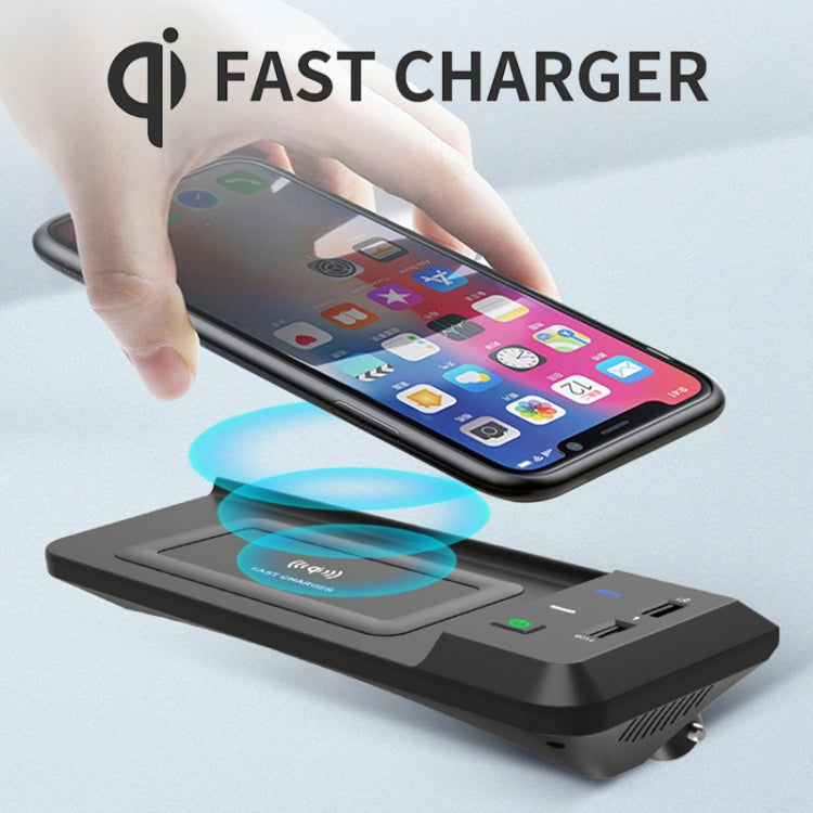 HFC-1051 Car Qi Standard Wireless Charger 15W / 10W Quick Charging for Audi Q5L 2018-2022, Left Driving - Wireless Charging Pads by PMC Jewellery | Online Shopping South Africa | PMC Jewellery