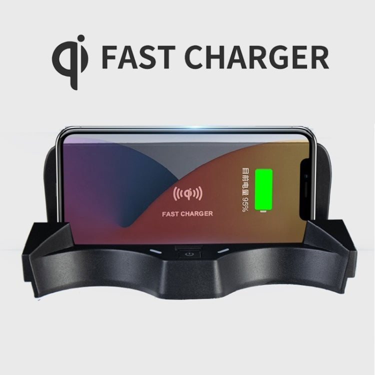 HFC-1012 Car Qi Standard Wireless Charger 10W Quick Charging for BMW X1 2016-2019, Left Driving - Wireless Charging Pads by PMC Jewellery | Online Shopping South Africa | PMC Jewellery