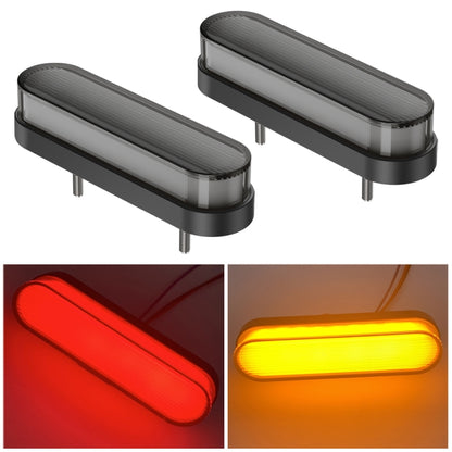 1 Pair Double Color Brake Light Turn Signal Light - Turn Signal by PMC Jewellery | Online Shopping South Africa | PMC Jewellery | Buy Now Pay Later Mobicred