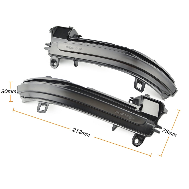 1 Pair For BMW 3 Series F20 Car Dynamic LED Turn Signal Light Rearview Mirror Flasher Water Blinker - Arrow Turn Lights by PMC TechLife | Online Shopping South Africa | PMC TechLife