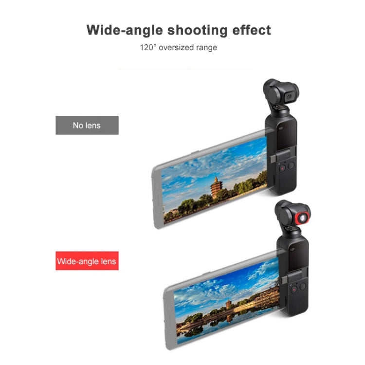 JSR 5 in 1 CR Super Wide Angle Lens 12.5X Macro Lens + CPL Lens + Star + ND16 Lens Filter Set for DJI OSMO Pocket - Lens Accessories by JSR | Online Shopping South Africa | PMC Jewellery | Buy Now Pay Later Mobicred