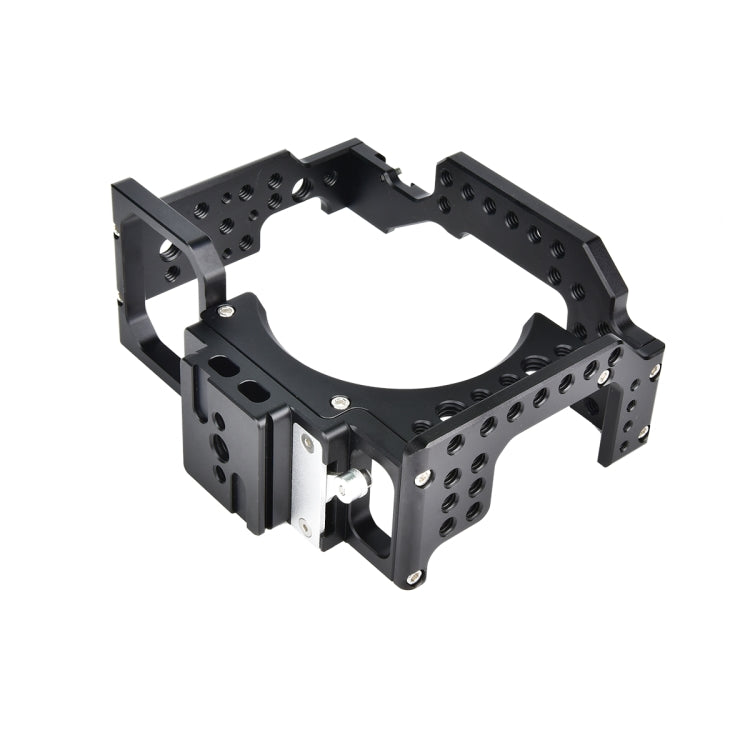 YELANGU CA7 YLG0908A-A01 Video Camera Cage Stabilizer for Sony A7K / A72 / A73 / A7S2 / A7R3 / A7R2 / A7X(Black) - Camera Cage by YELANGU | Online Shopping South Africa | PMC Jewellery | Buy Now Pay Later Mobicred