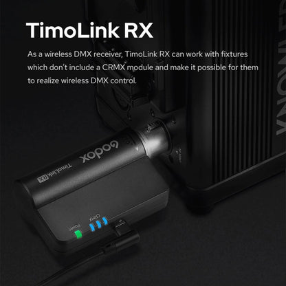 Godox TimoLink RX Wireless DMX Receiver (Black) -  by Godox | Online Shopping South Africa | PMC Jewellery | Buy Now Pay Later Mobicred