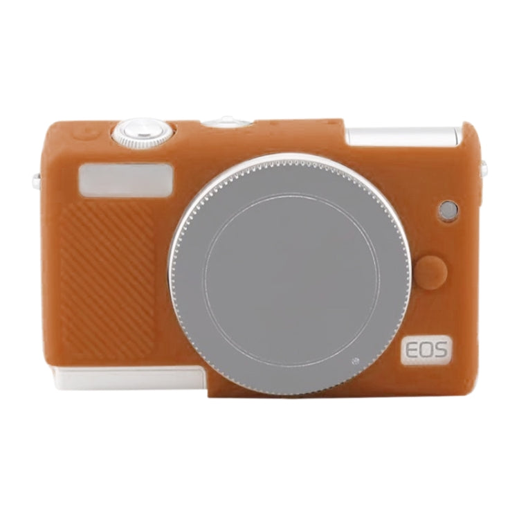 Soft Silicone Protective Case for Canon EOS M200 (Brown) - Protective Case by PMC TechLife | Online Shopping South Africa | PMC TechLife
