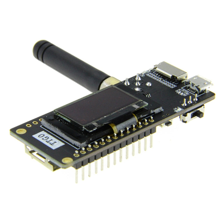 TTGO LORA32 V2.1 ESP32 0.96 inch OLED Bluetooth WiFi Wireless Module 433MHz SMA IP5306 Module with Antenna - Module by TTGO | Online Shopping South Africa | PMC Jewellery