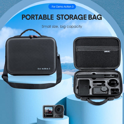 For DJI Osmo Action 3 STARTRC Camera and  Accessories Storage Case Bag(Black) - Case & Bags by STARTRC | Online Shopping South Africa | PMC Jewellery | Buy Now Pay Later Mobicred