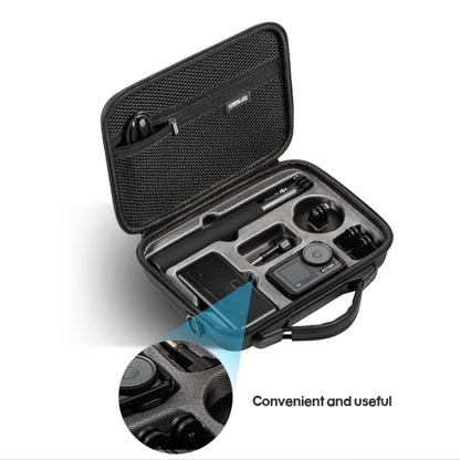 For DJI Osmo Action 3 STARTRC Camera and  Accessories Storage Case Bag(Black) - Case & Bags by STARTRC | Online Shopping South Africa | PMC Jewellery | Buy Now Pay Later Mobicred